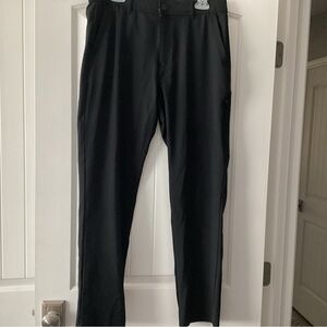 Hurley Black Pants with Tapered Leg
